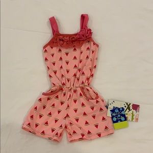 Kickee Pants watermelon romper